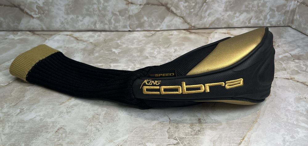 King Cobra Fairway 5 Wood Speed Head COVER ONLY Black Gold Golf Golfing